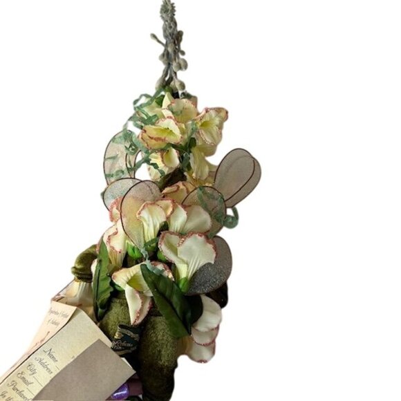 Mark Roberts 2002 Limited Edition Fairy Figurine With Glitter Flowers & Certific - Picture 4 of 15